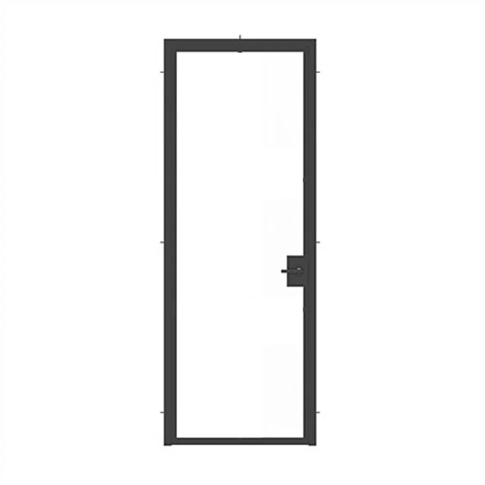 Custom Built - Single Air Interior French Steel Door