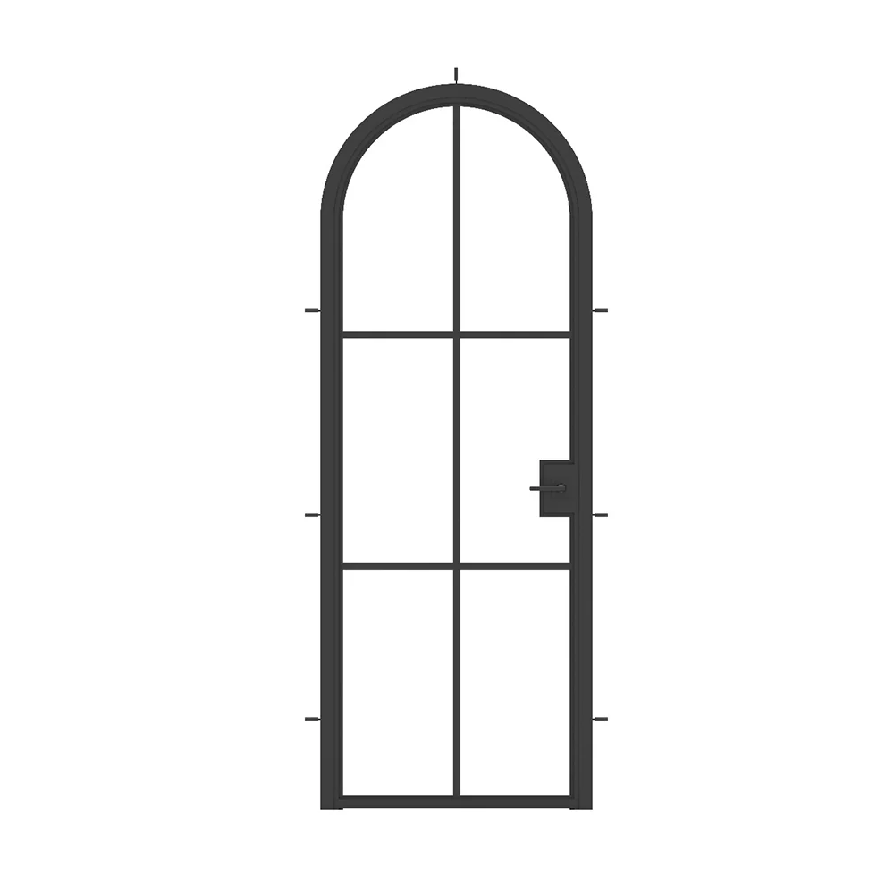 Interior Door - Liteair 13 Round Top Single Steel Door - Image 2