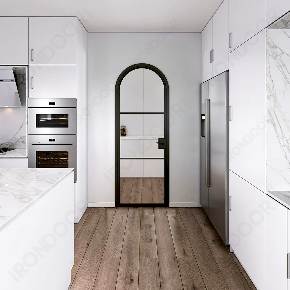Prehung Openair 13 Round Top Single Steel Interior Door