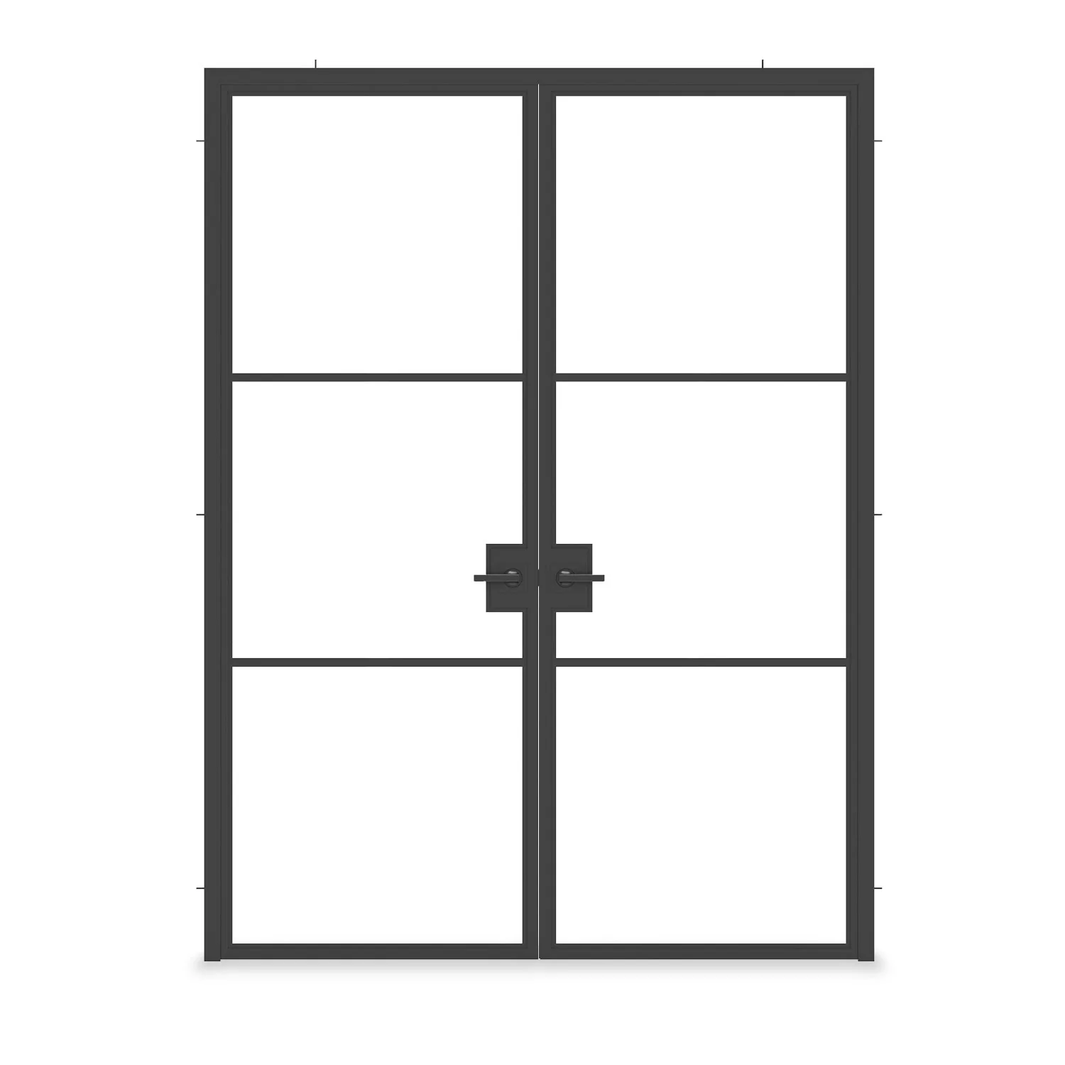 Interior Doors - Openair 43 Interior Double Steel Interior French Door - Image 2