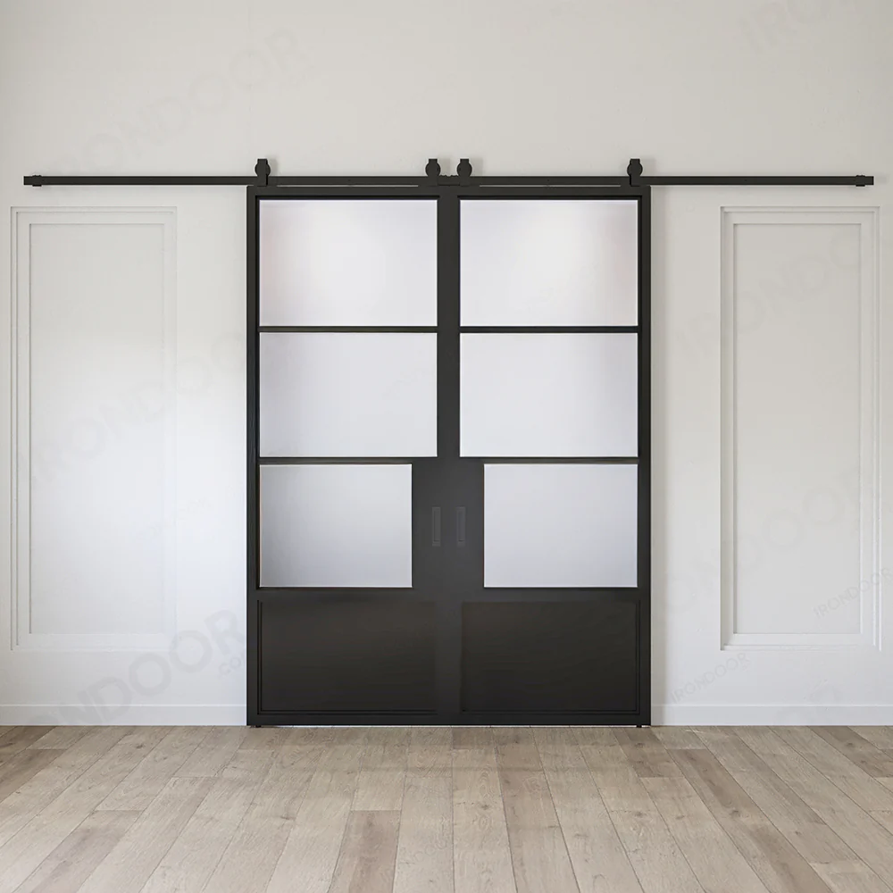 Double Openair 23 Black Barn Door - Image 2